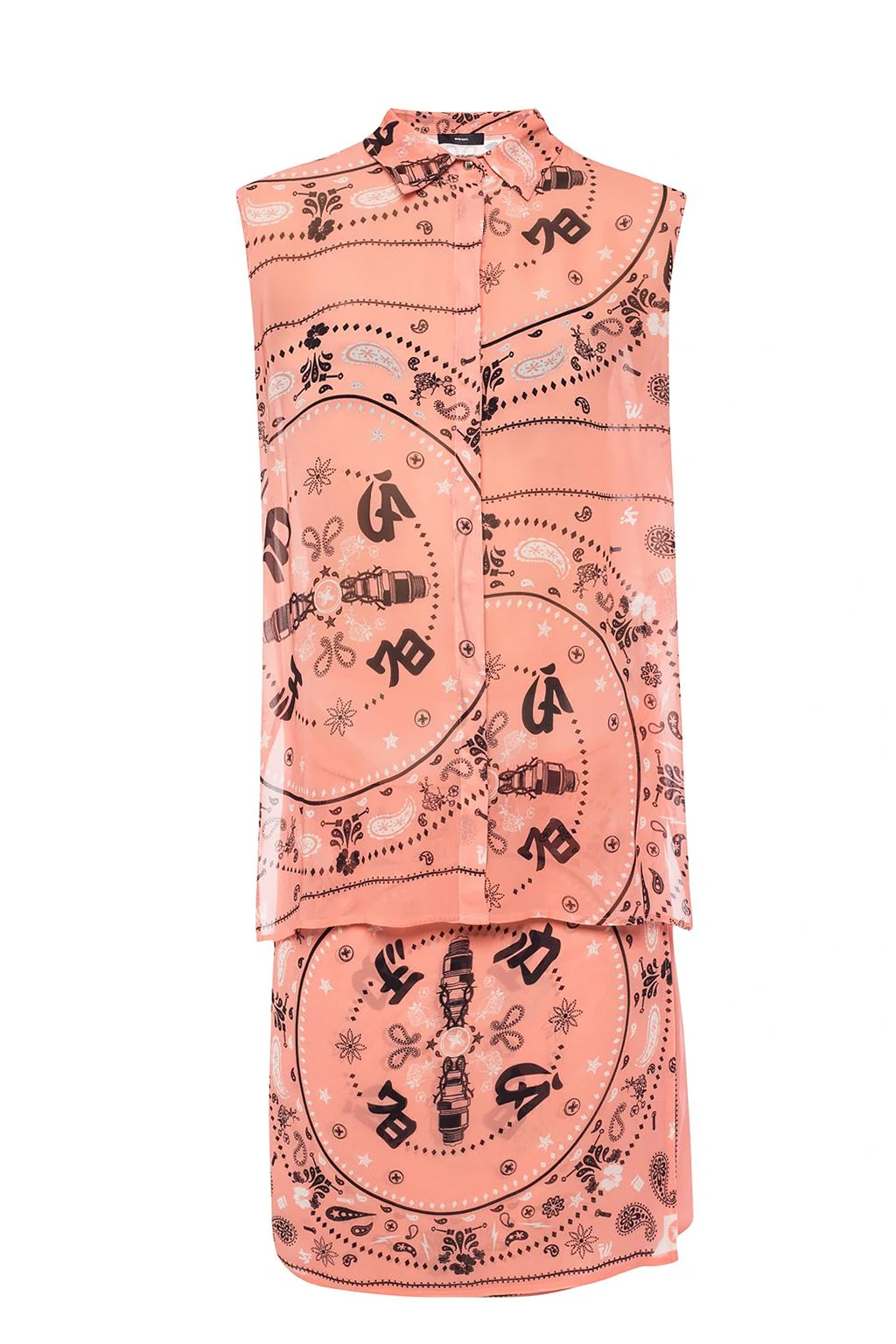 PINK Paisley dress