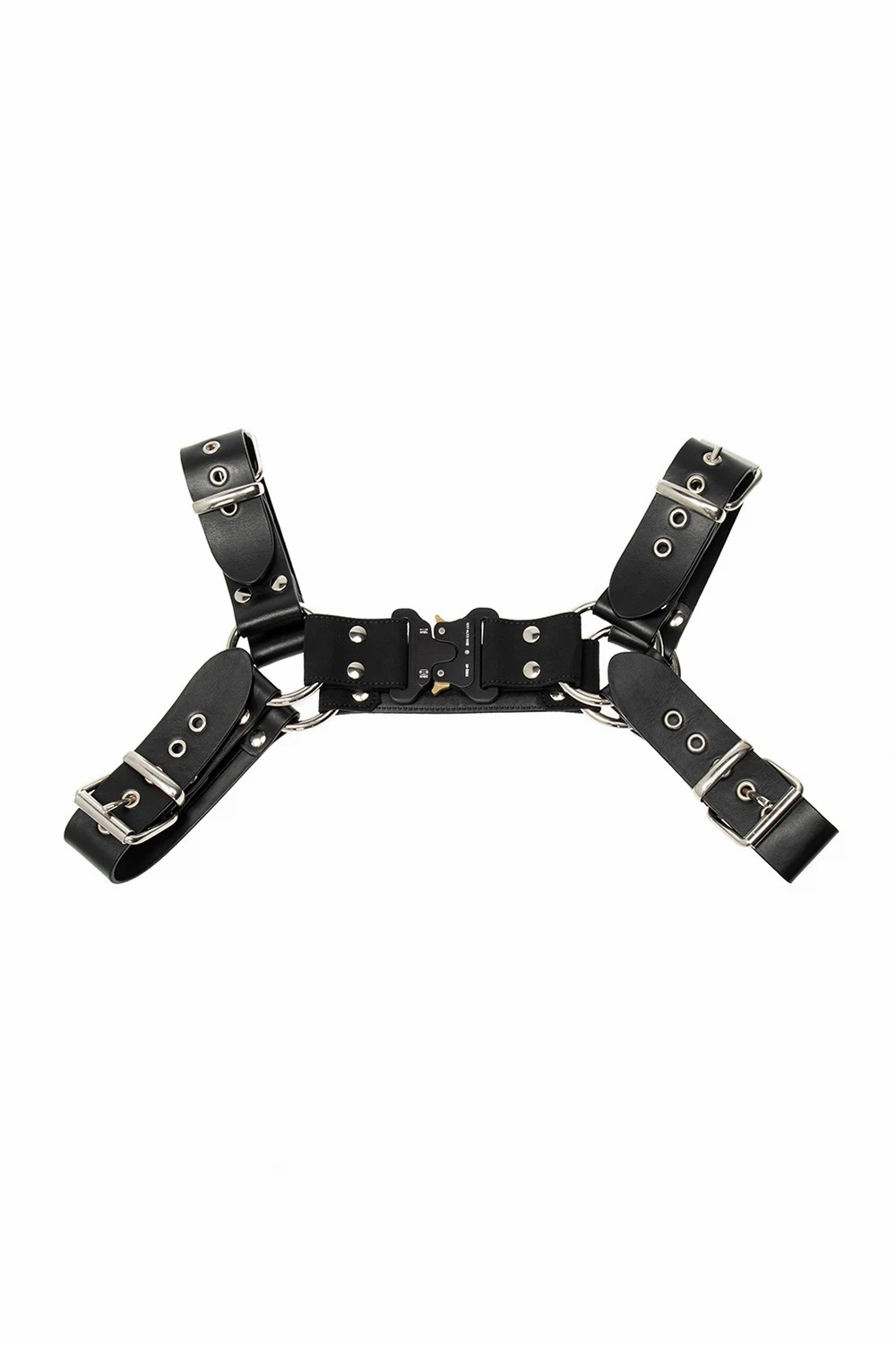 BLACK Leather body harness