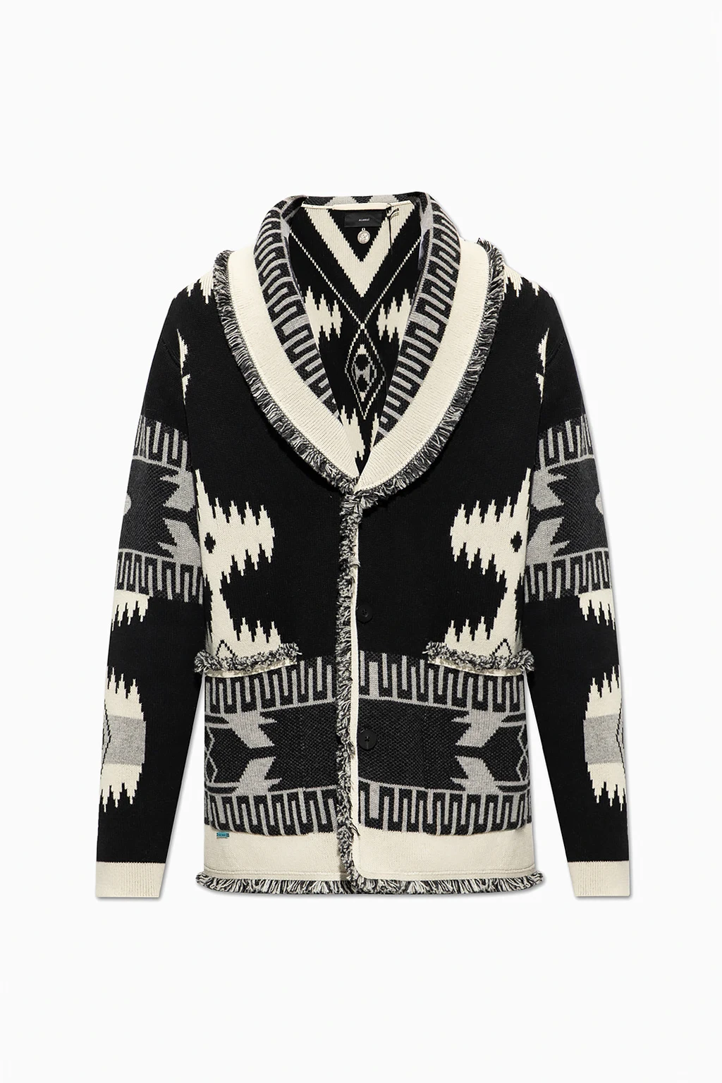 BLACK ‘Icon Jacquard’ cardigan