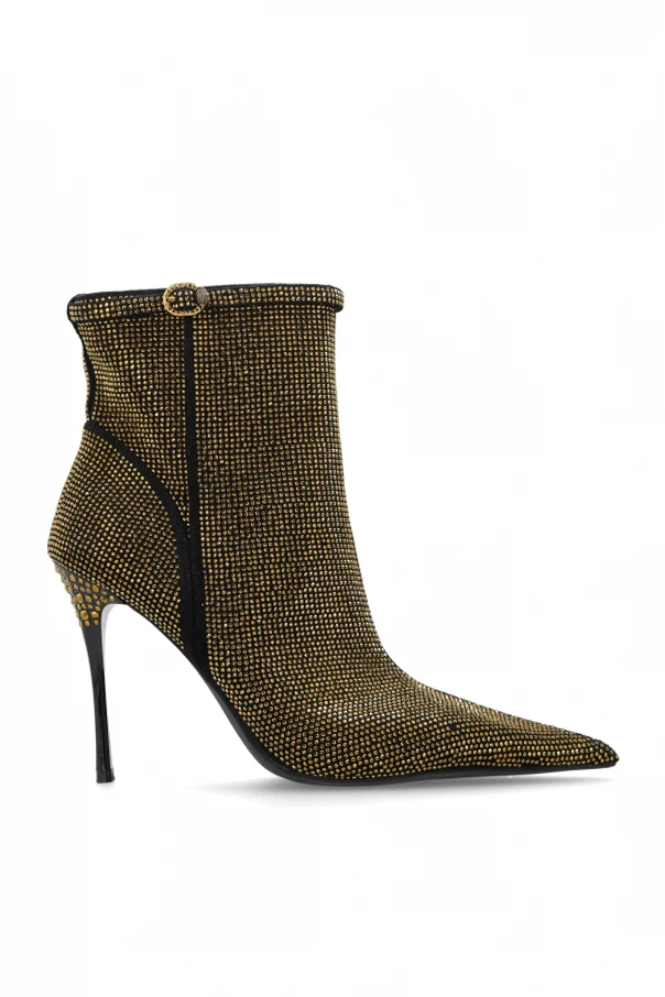 ZŁOTY Botki na obcasie `Mayfair`