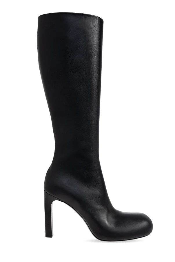 BLACK Leather boots