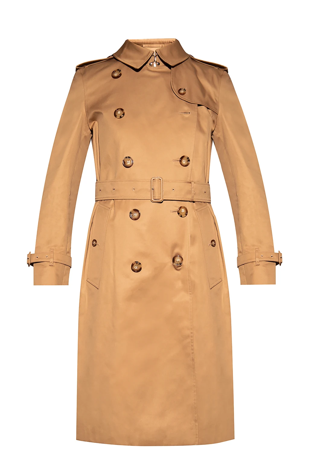 Double-breasted trench coat