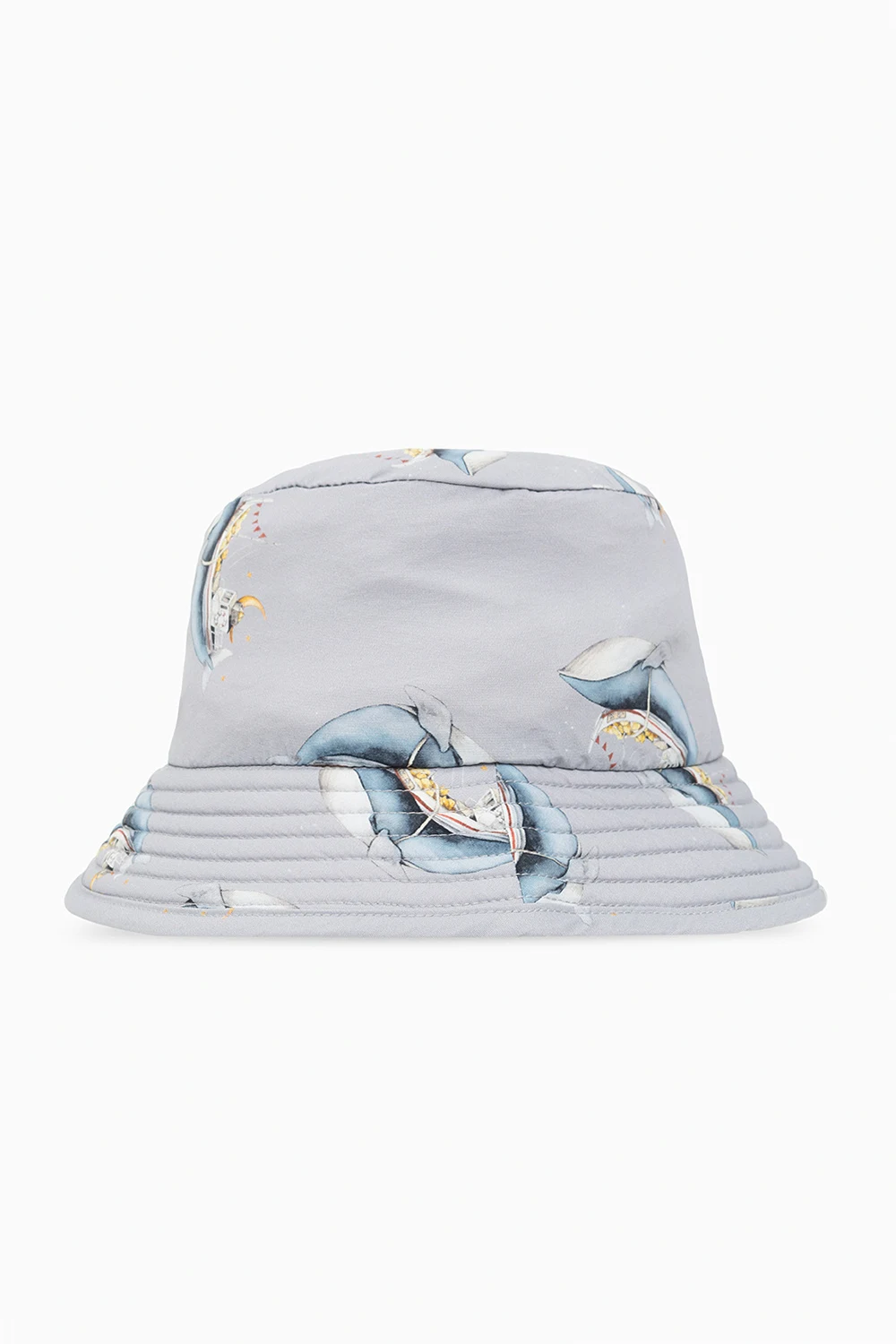 BLUE Patterned bucket hat