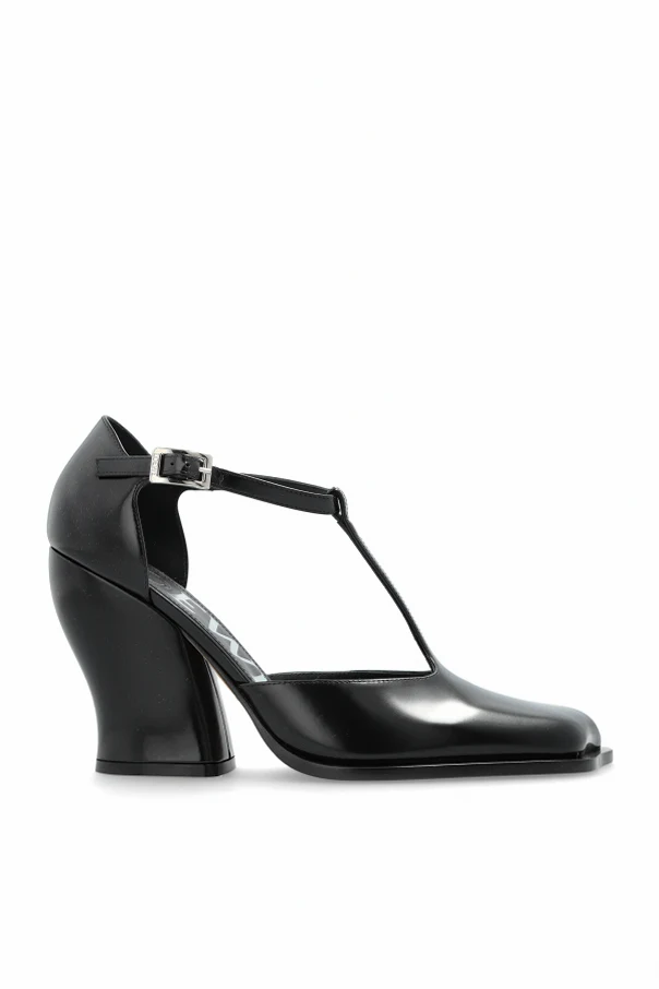 CZARNY Buty na obcasie `Onda`
