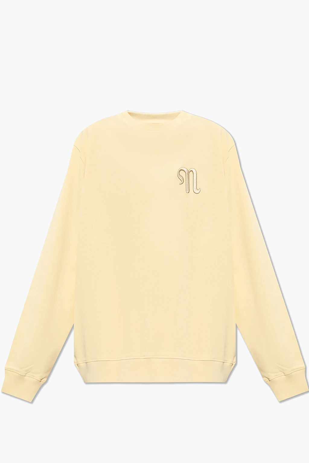 cream ‘Mart’ sweatshirt with logo