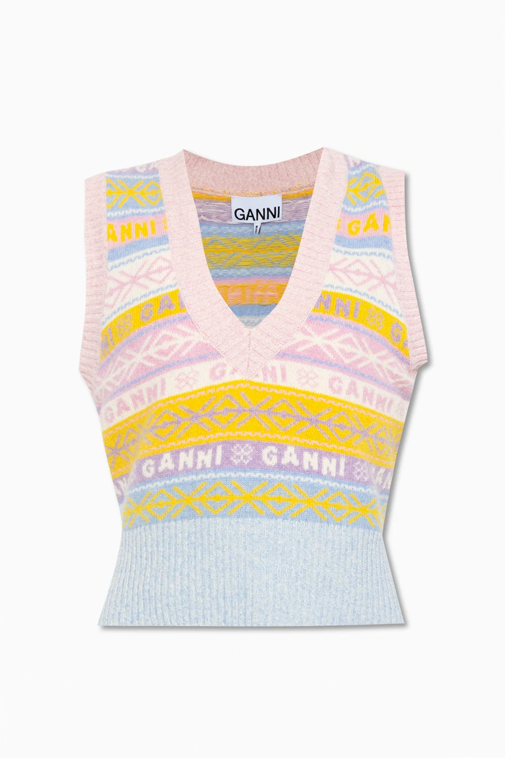 Patterned vest