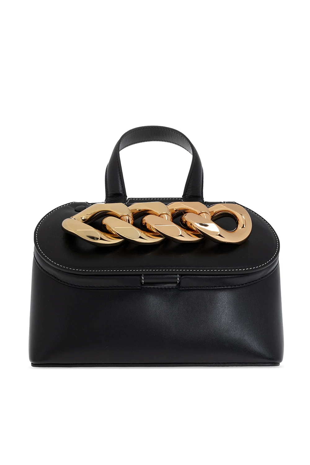 BLACK ‘Small Chain Lid’ shoulder bag