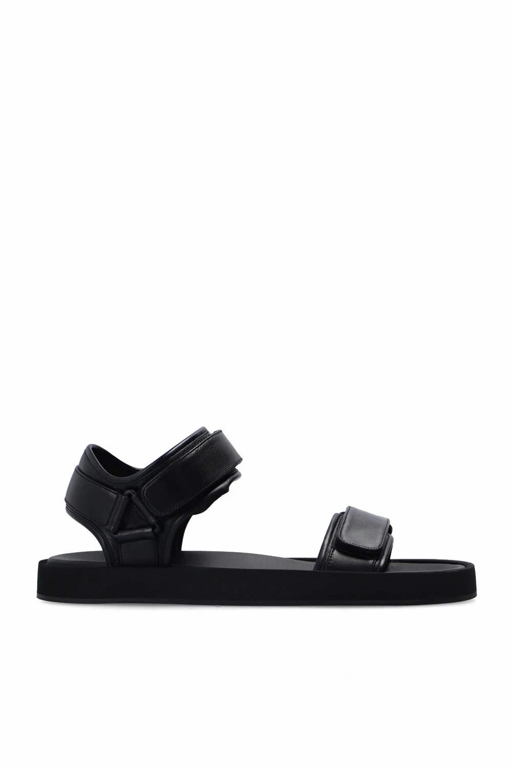 ‘Hook-And-Loop II’ leather sandals