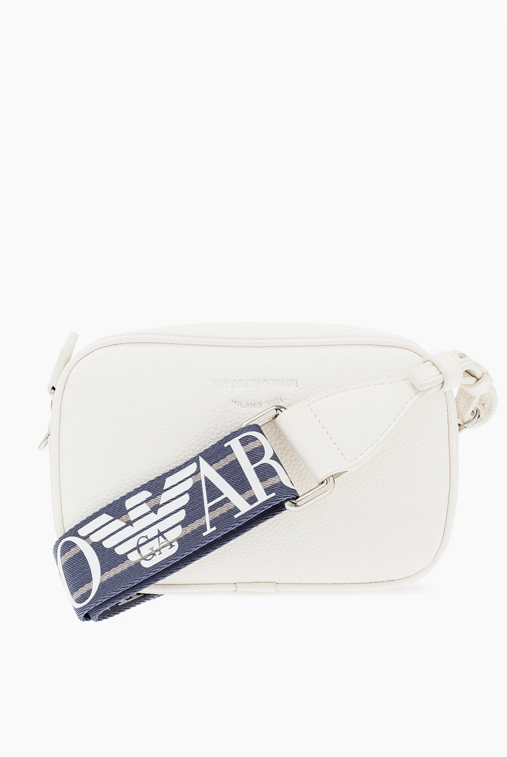 WHITE Shoulder bag with logo