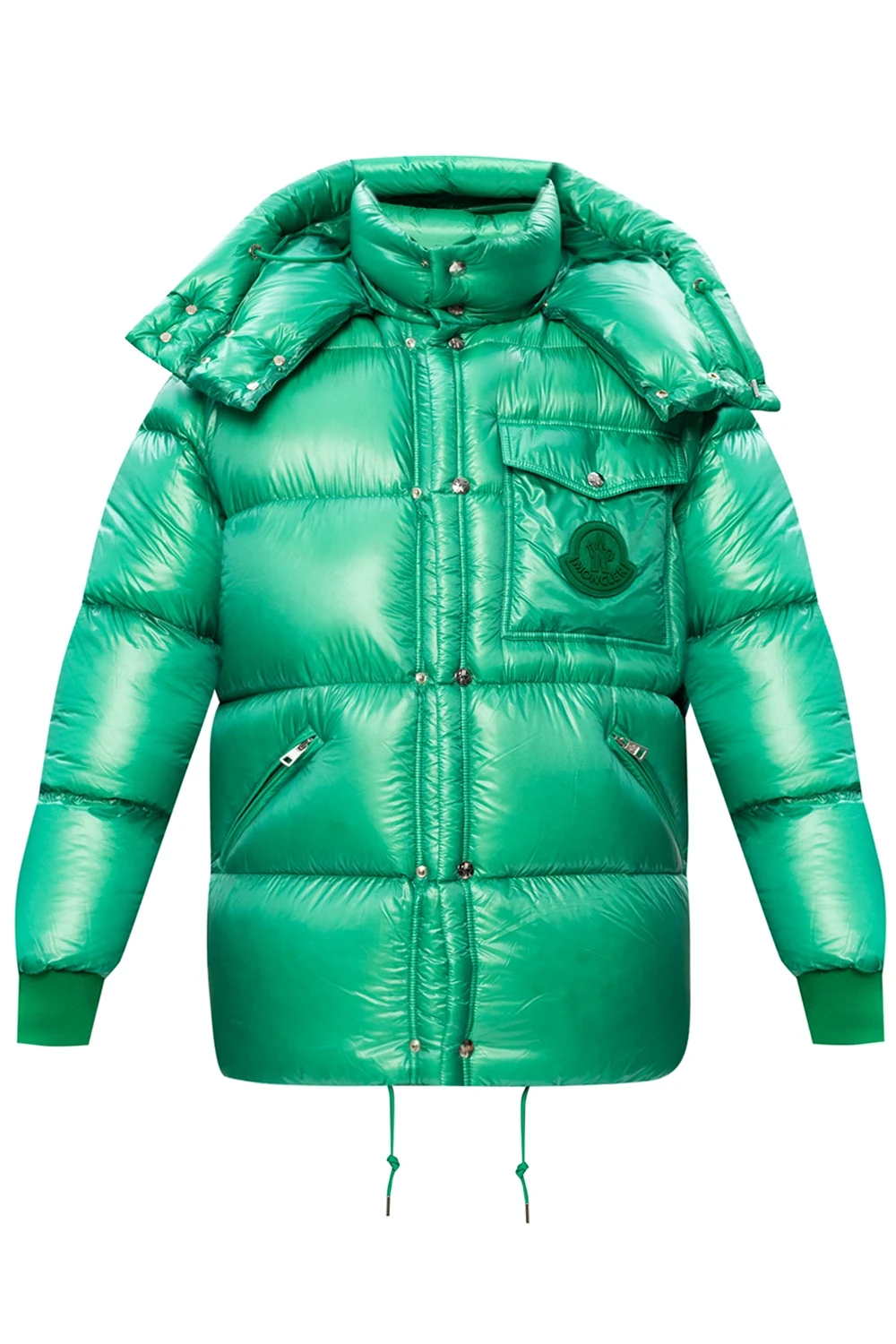 'Lamentin' quilted down jacket with hood