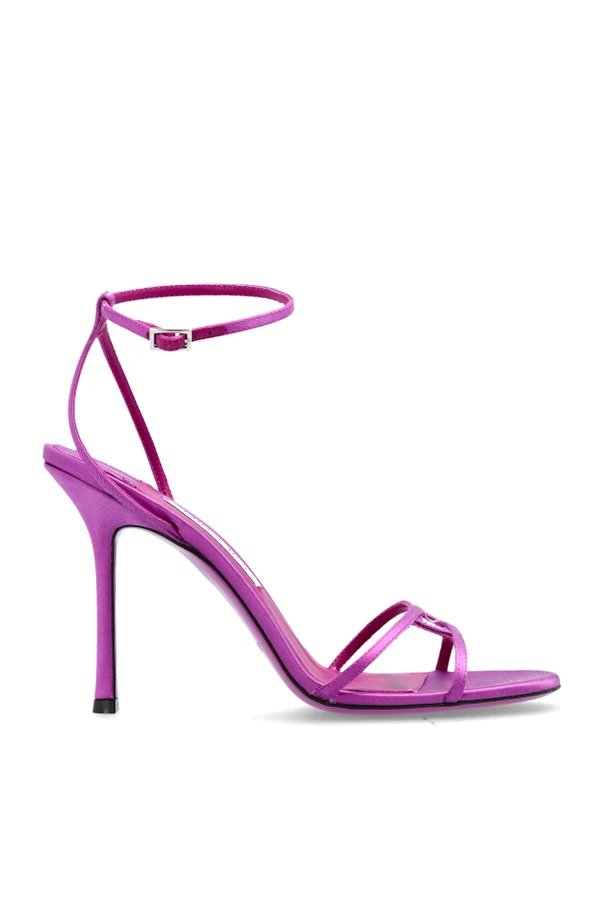 PURPLE Heeled sandals "1998 Leo"