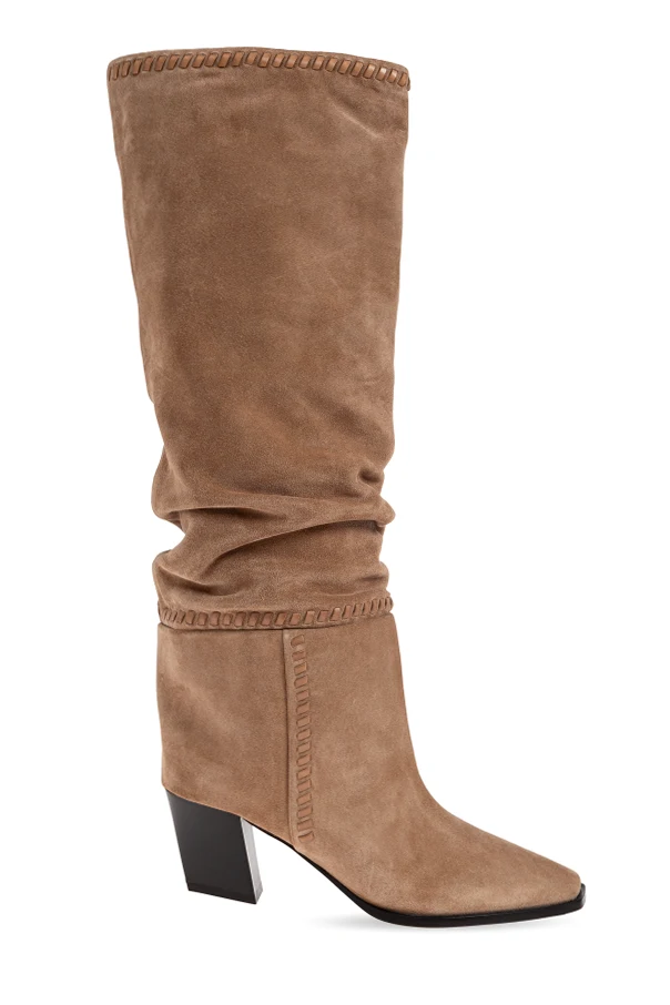 beige Heeled boots "Hart"
