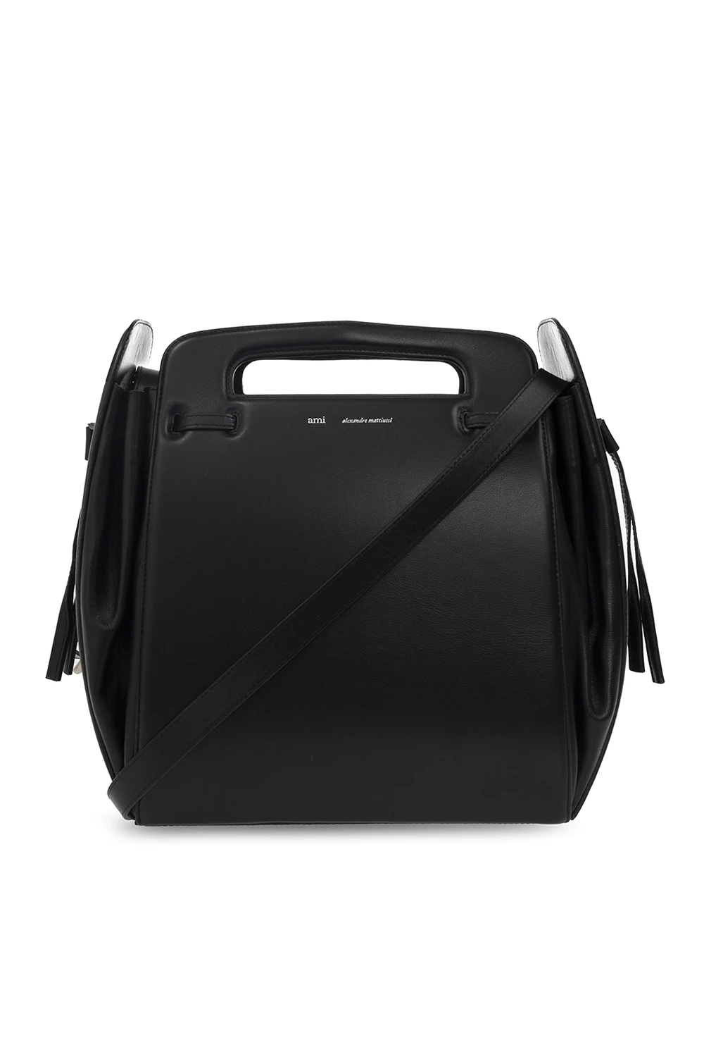 BLACK Shoulder bag with logo