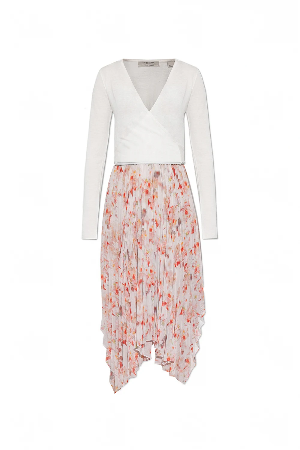 MULTICOLOUR ‘Zelma’ dress with cardigan