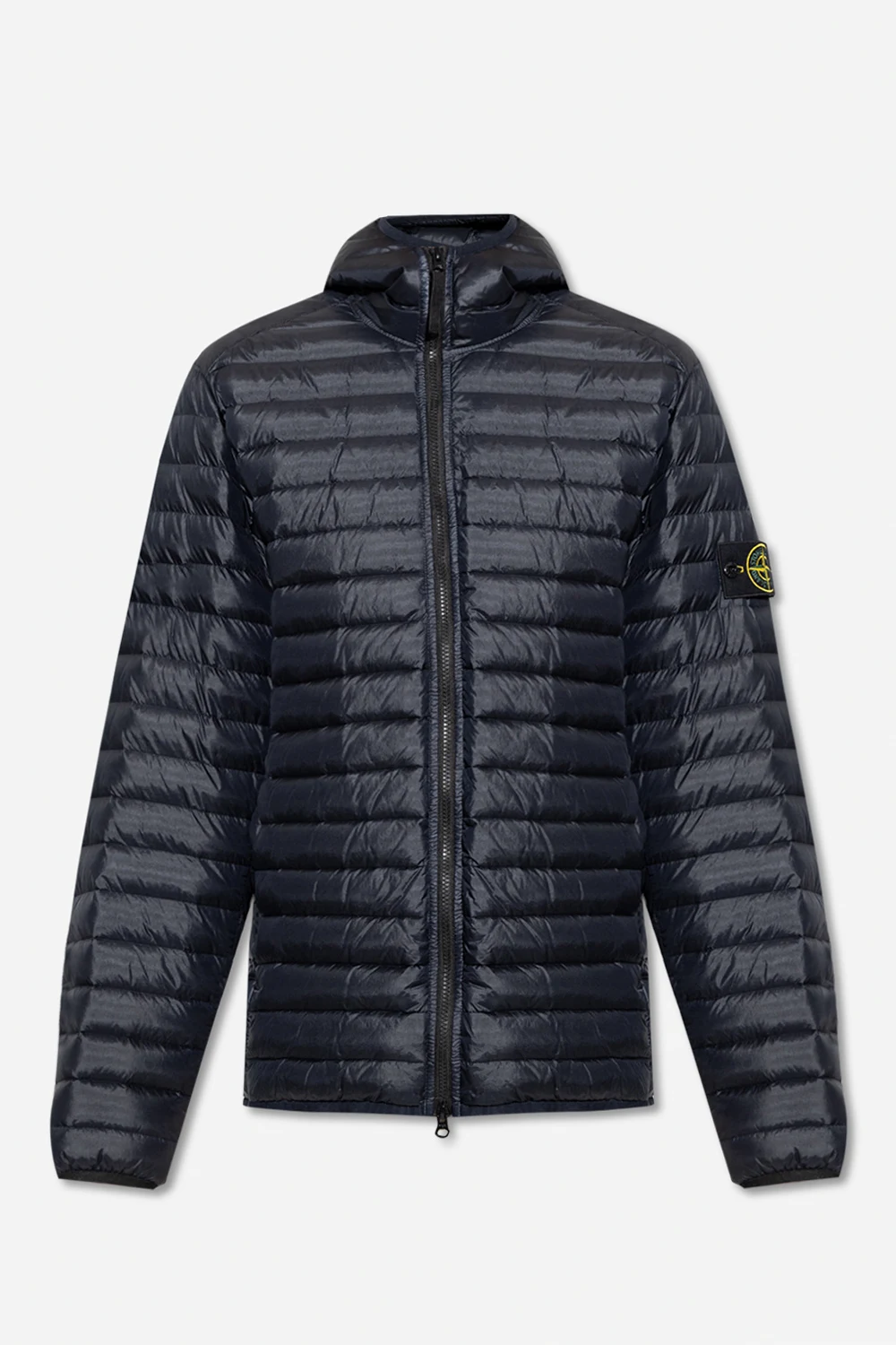 Quilted down jacket
