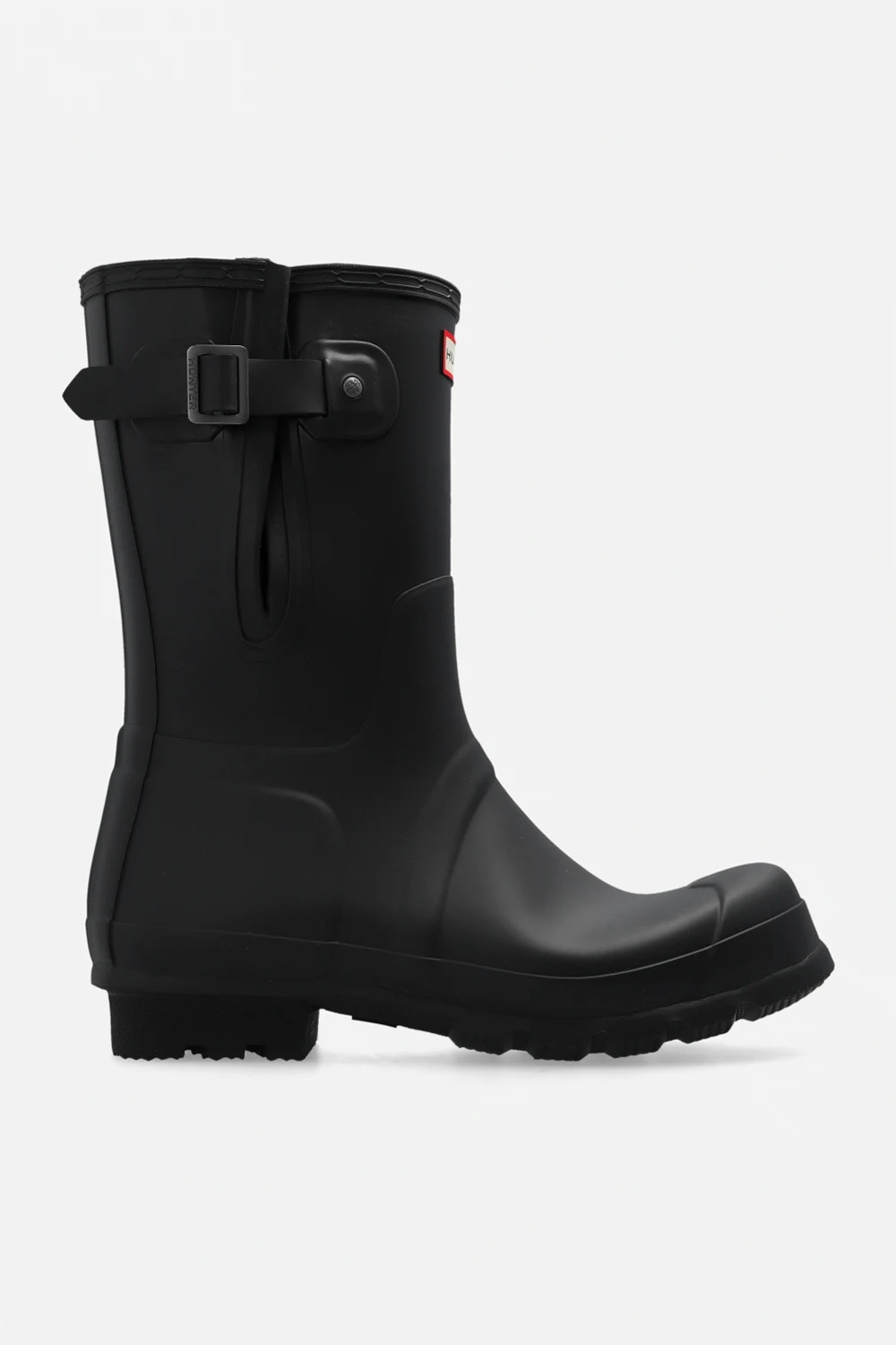 BLACK ‘Original Side Adjustable Short’ rain boots