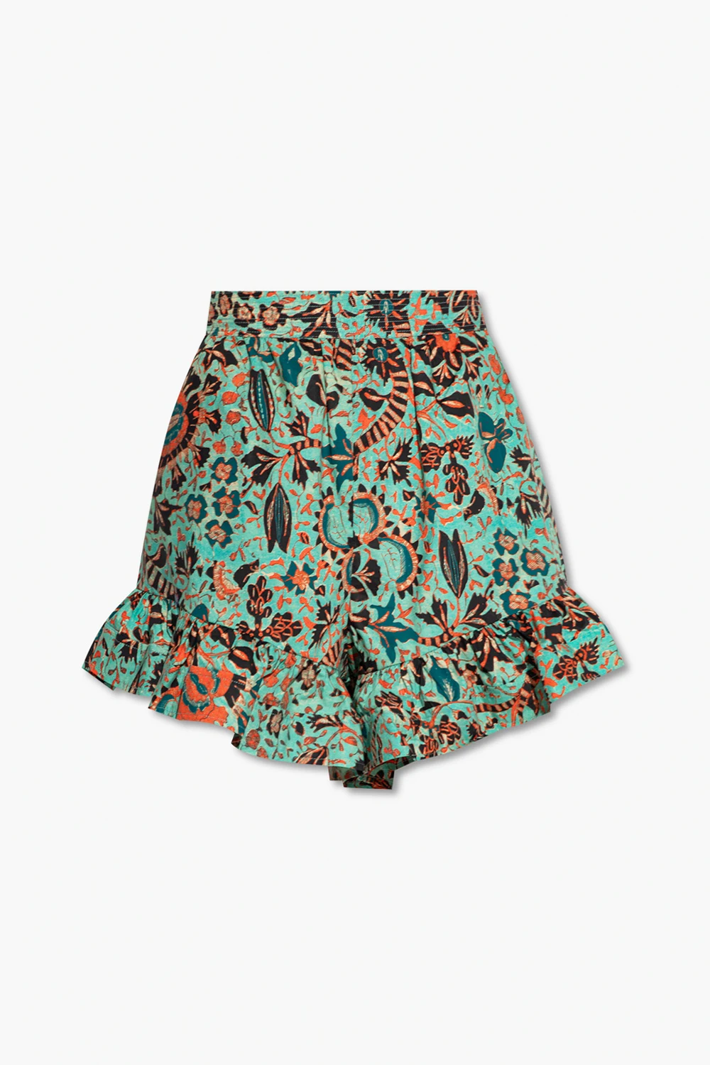 GREEN ‘Ambre’ patterned shorts