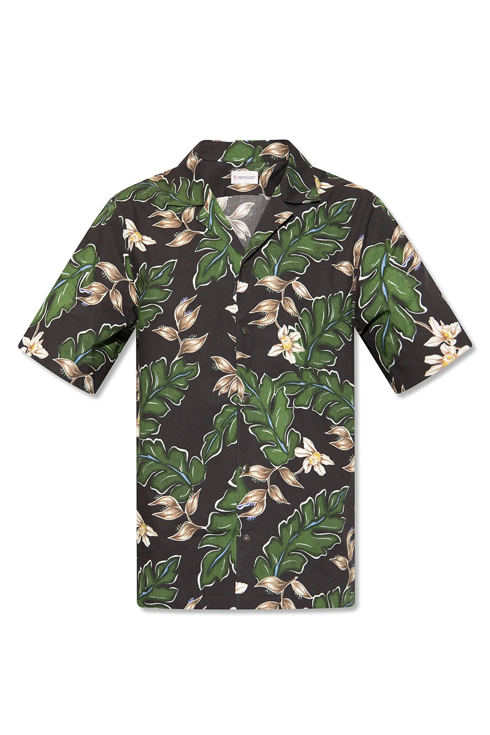 Shirt with floral motif