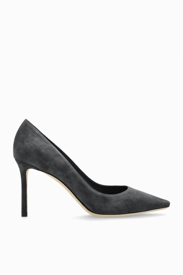 GREY "Romy" heeled shoes