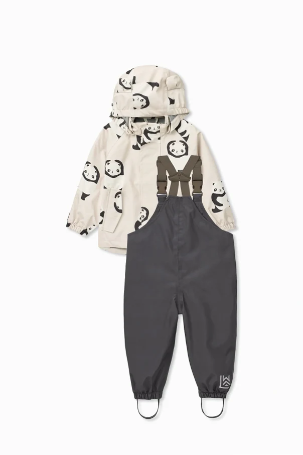 CREME Regenanzug „Manu“: Jacke und Latzhose