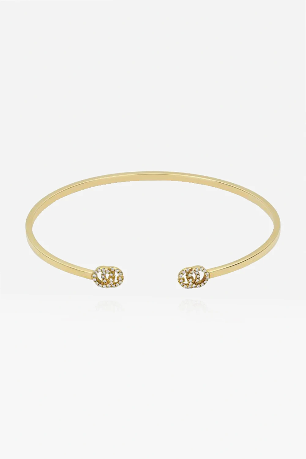 GOLD Gold bracelet with logo