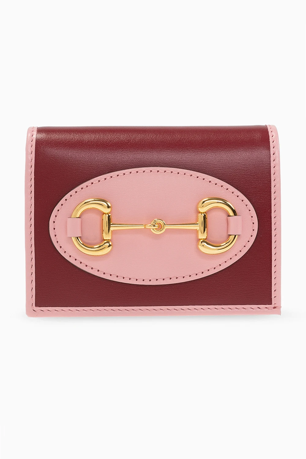 BURGUNDY Wallet with logo