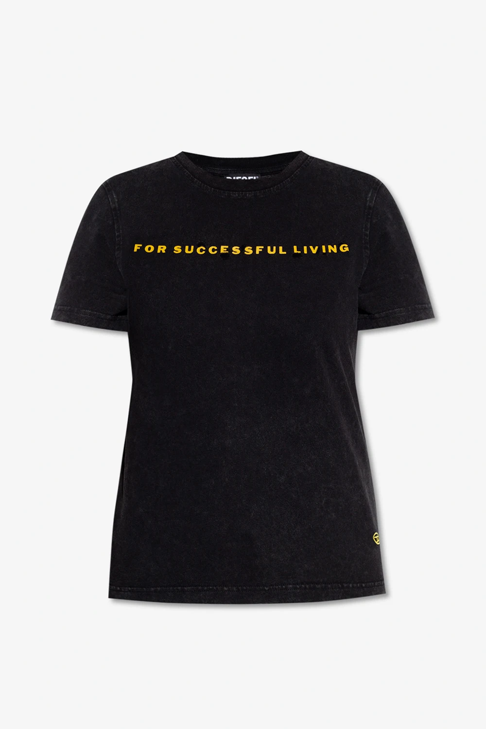 BLACK ‘T-REG-E4’ T-shirt