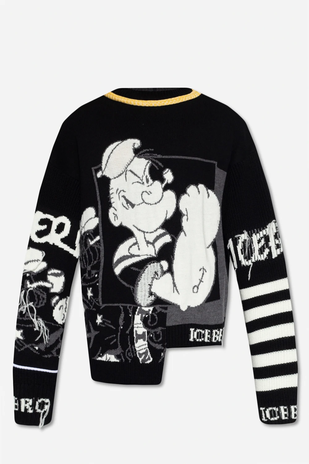 BLACK Wool sweater