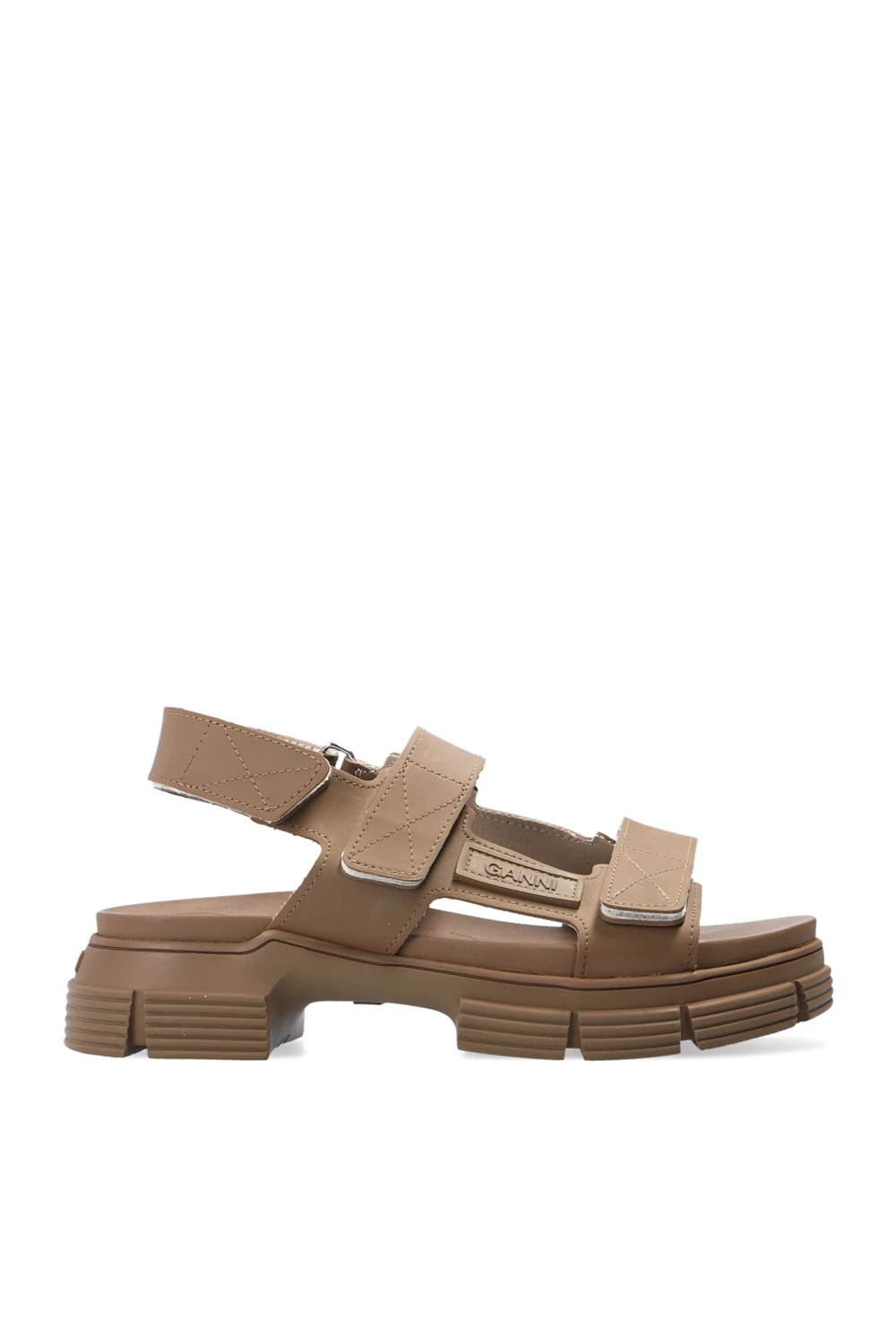 Sandals with logo