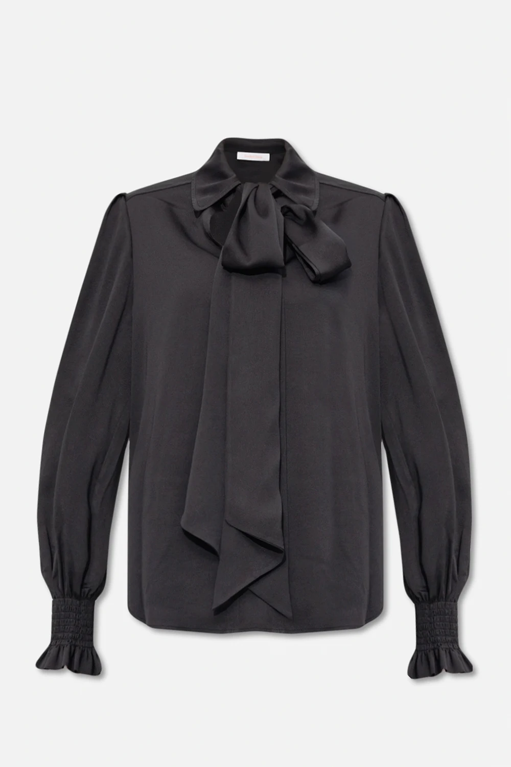 Top with decorative tie detail