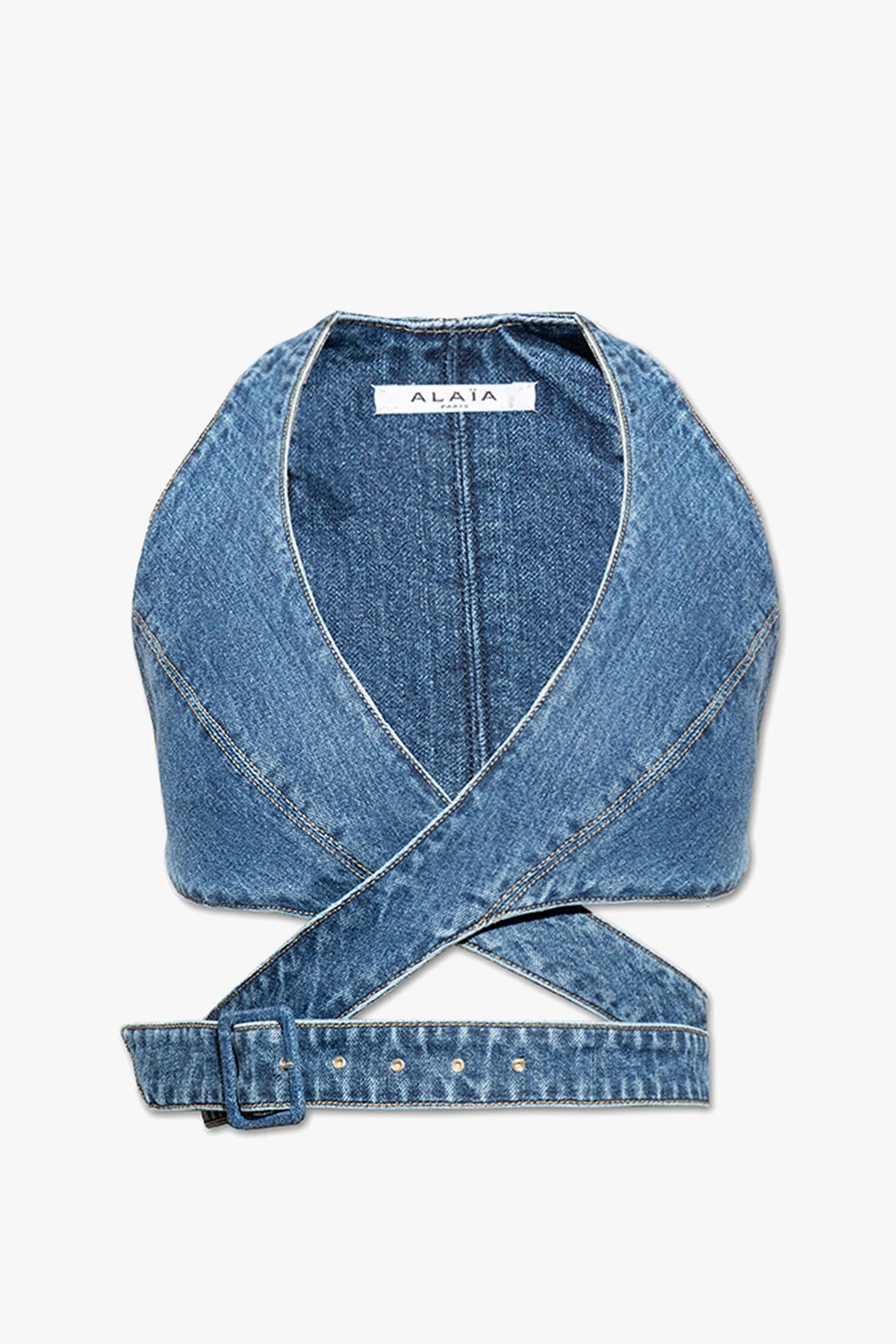 Denim top
