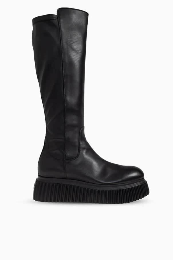 SCHWARZ Stiefel „Gloria“ mit Plateausohle