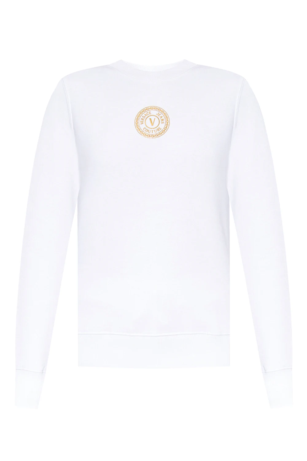 WHITE Logo-printed sweatshirt