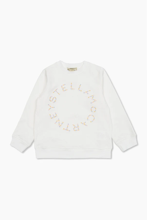 WHITE Sweatshirt with logo