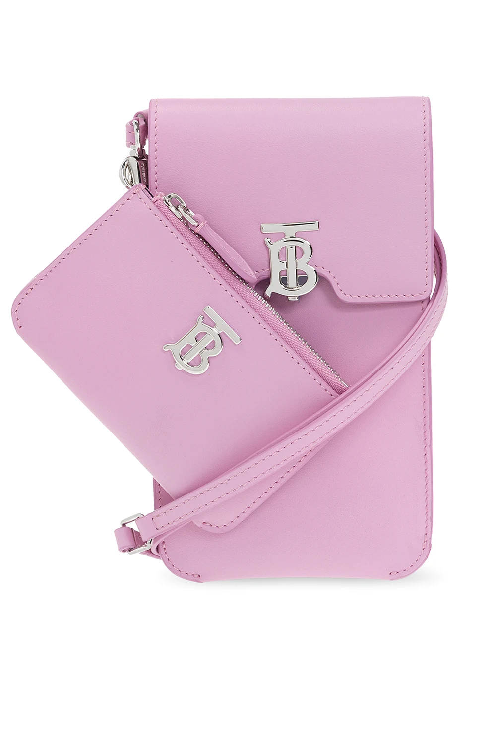 PINK Phone holder & strapped pouch