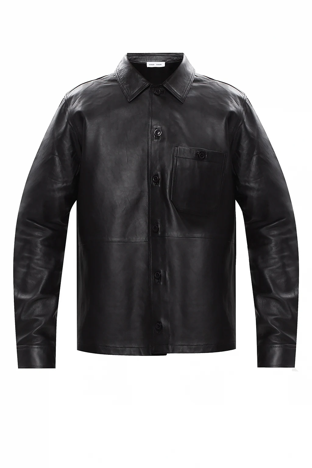 Leather shirt