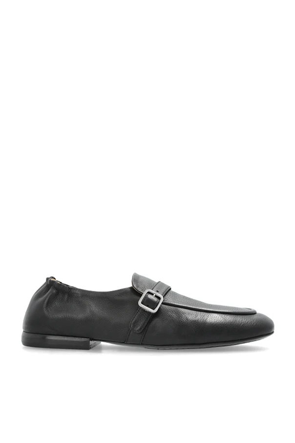 CZARNY Skórzane buty typu ‘loafers’