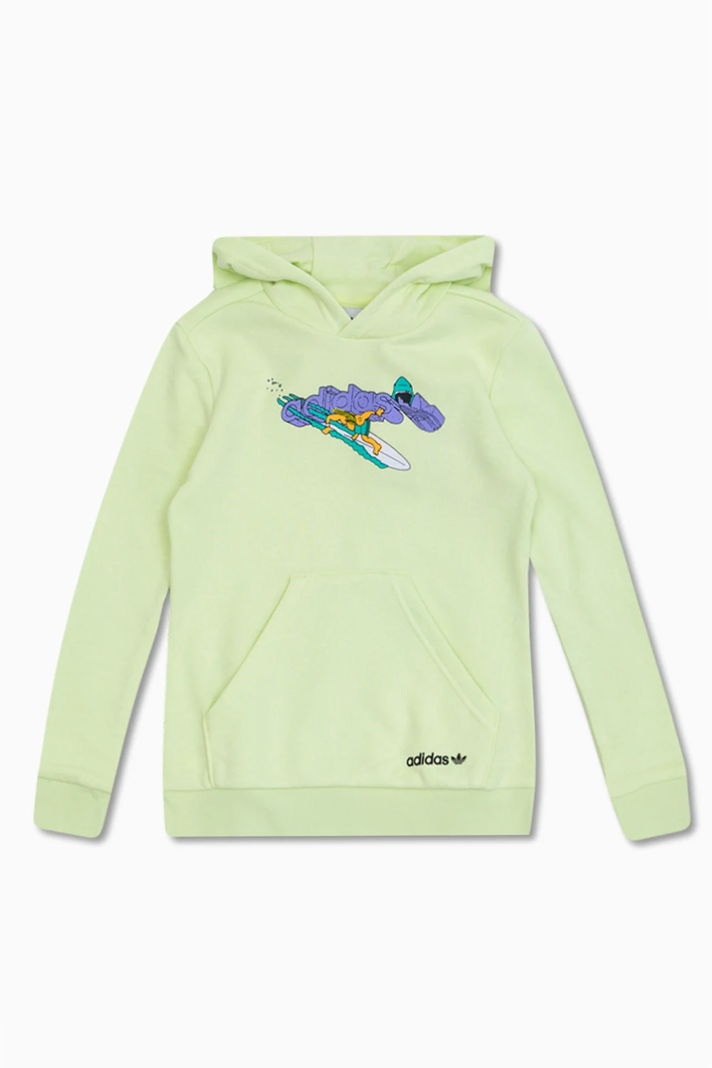 Logo-embroidered hoodie
