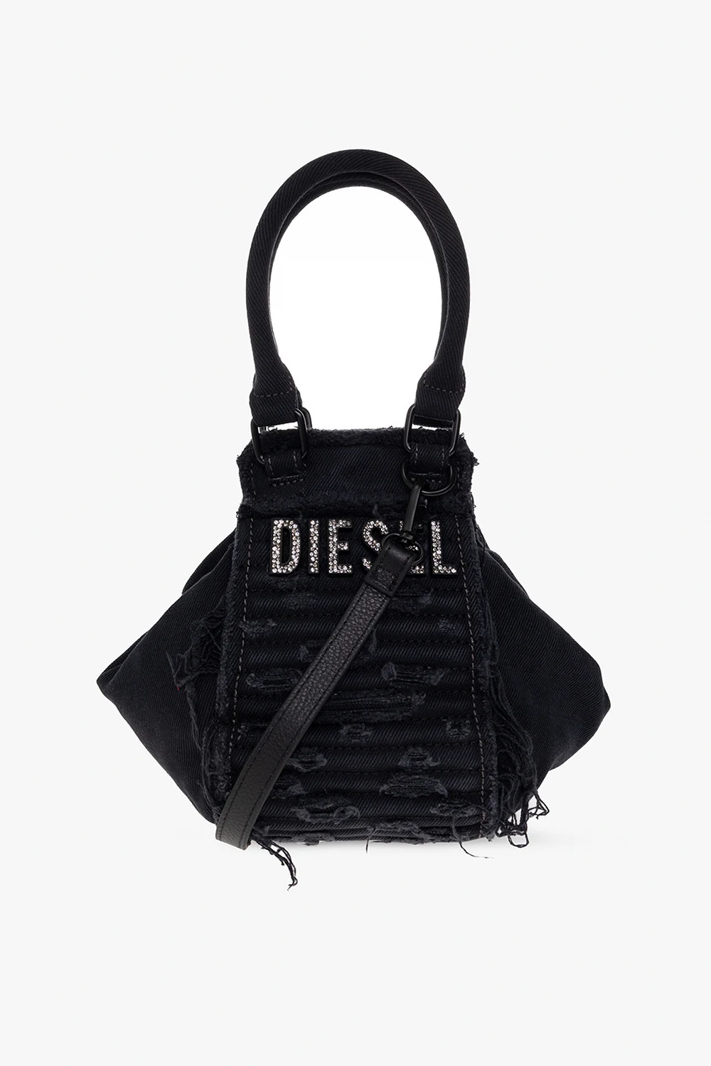 BLACK ‘D-VINA-C XS’ shoulder bag
