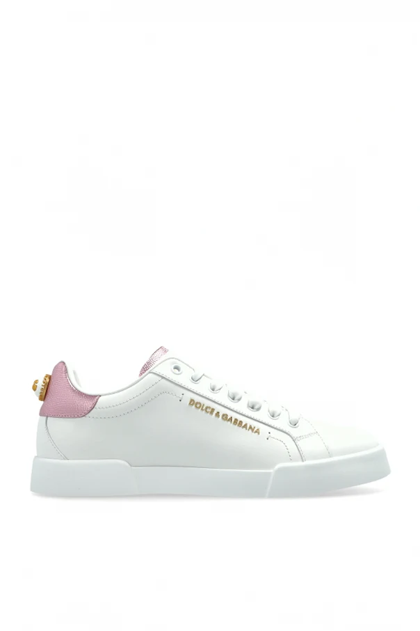 WEISS Sportschuhe mit Applikation
