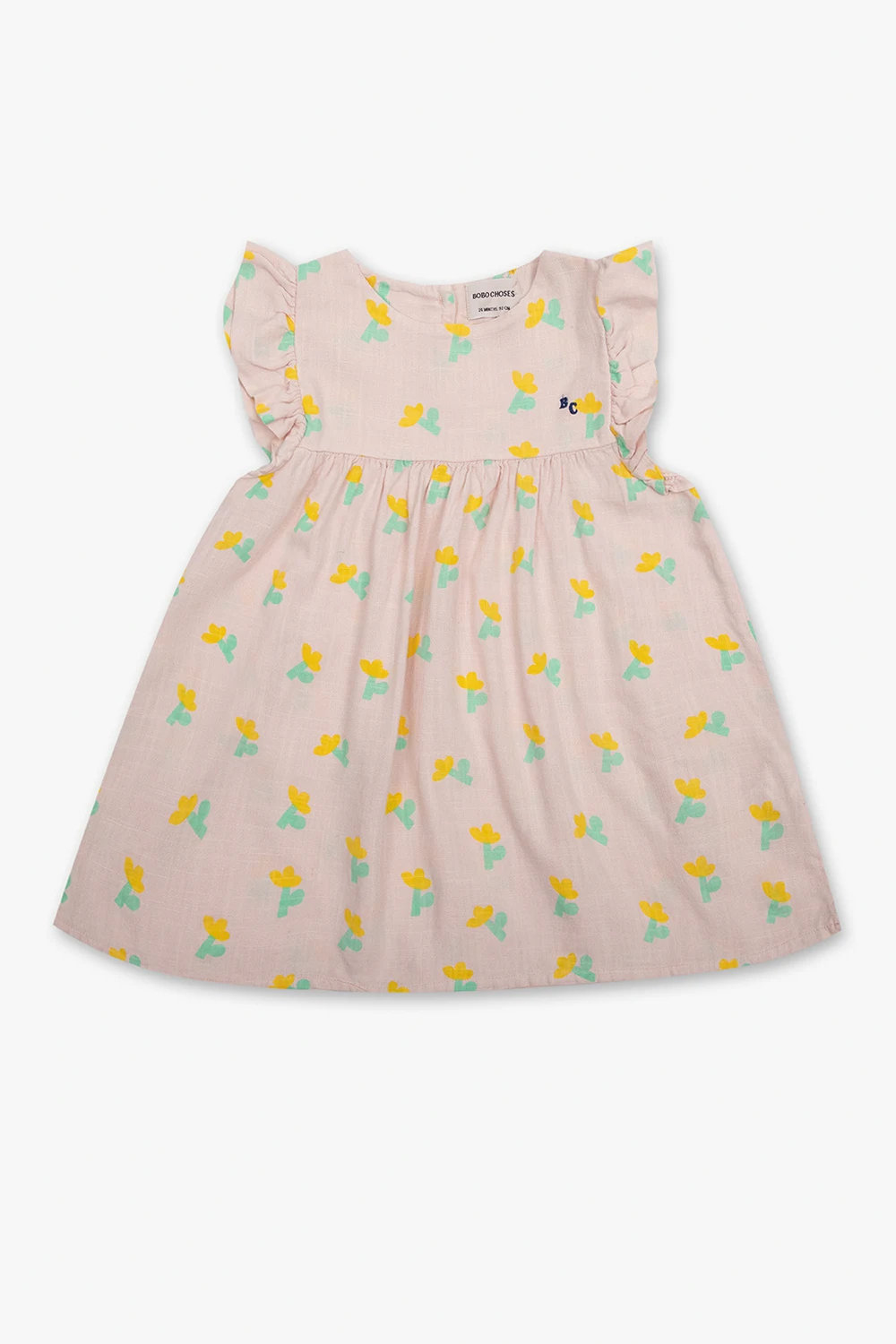 cream Printed dress