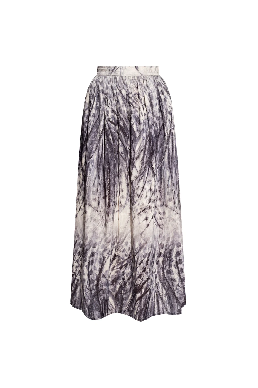 GREY ‘Asta’ patterned skirt
