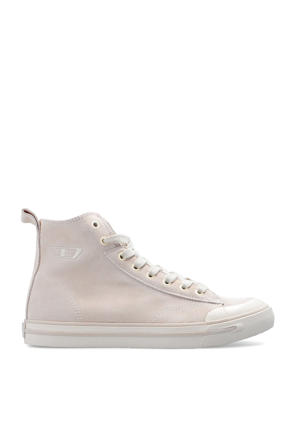 cream ‘S-Athos Mid’ suede sneakers
