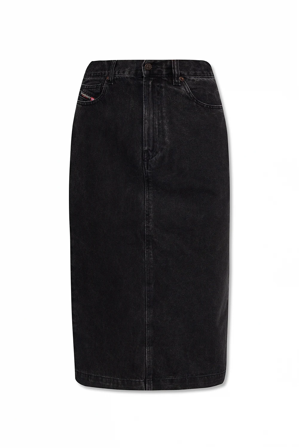 BLACK ‘De-Ronny’ denim skirt