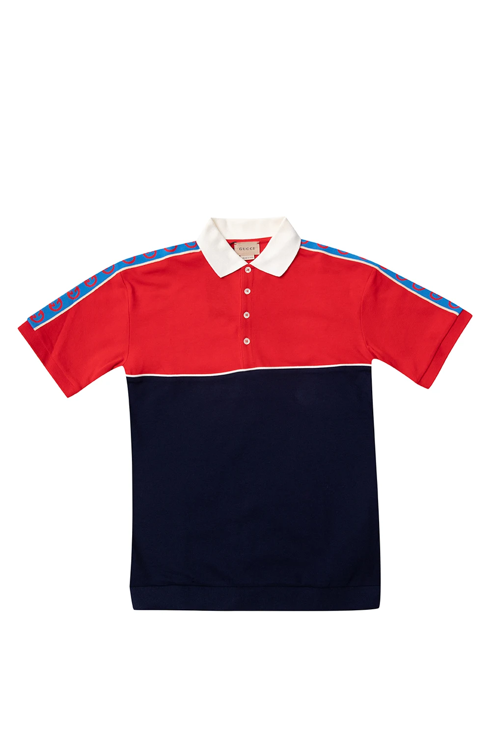 RED Polo shirt with logo