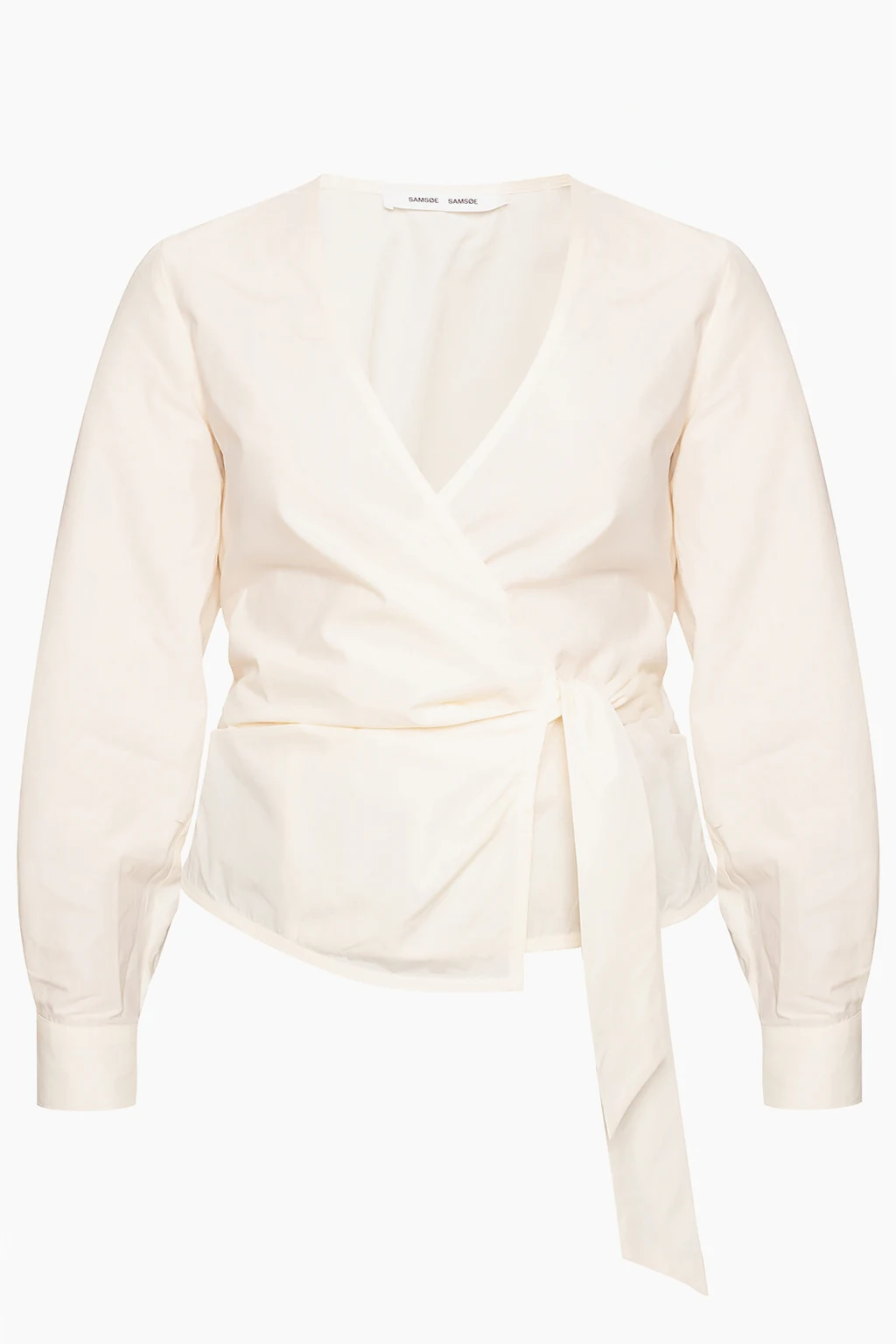 cream Wrap top