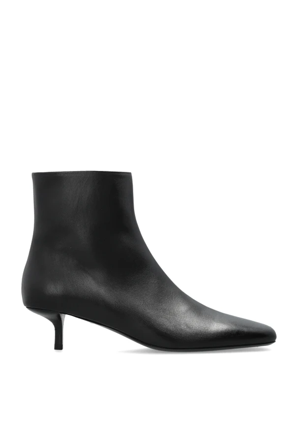 BLACK Heeled ankle boots `Spazzpla`