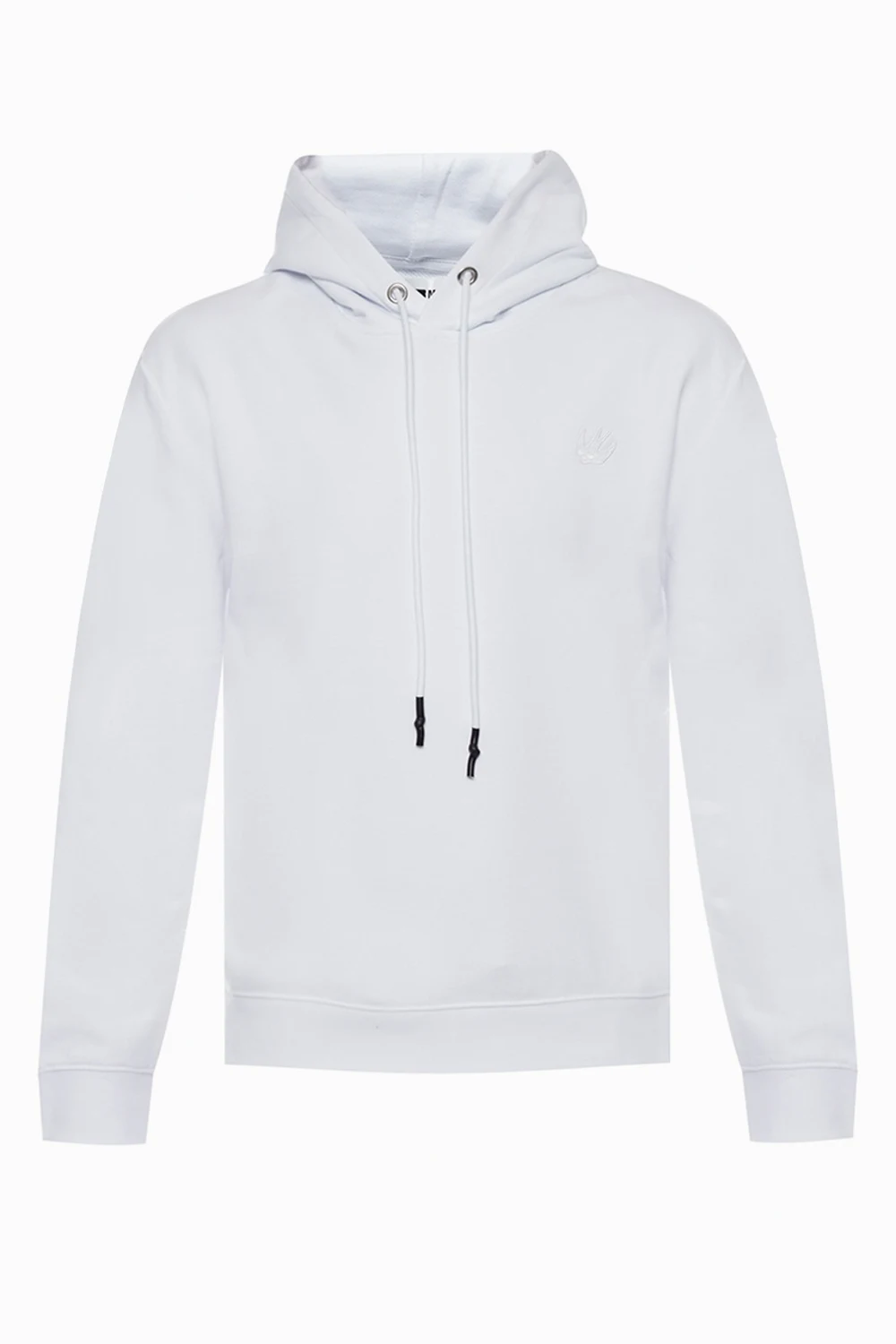 Swallow motif hoodie
