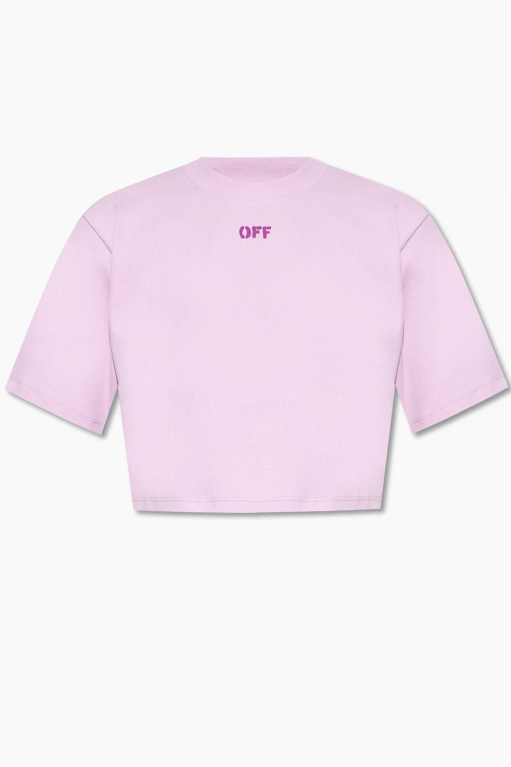 Ribbed crop top