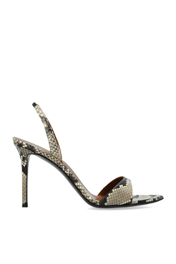 GRAU Sandalen mit Absatz „Clandestino“